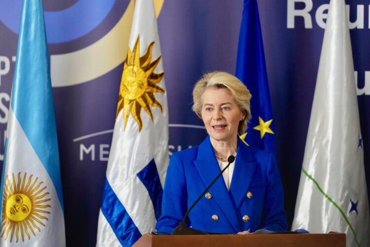 The EU and a South American trade bloc reach a giant trade deal after 25 years of talks